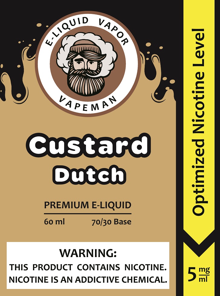 Custard Dutch (70/30 VG/PG)