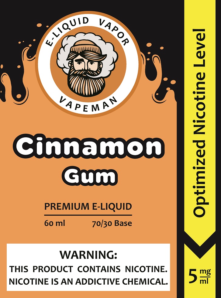 Cinnamon Gum (70/30 VG/PG)
