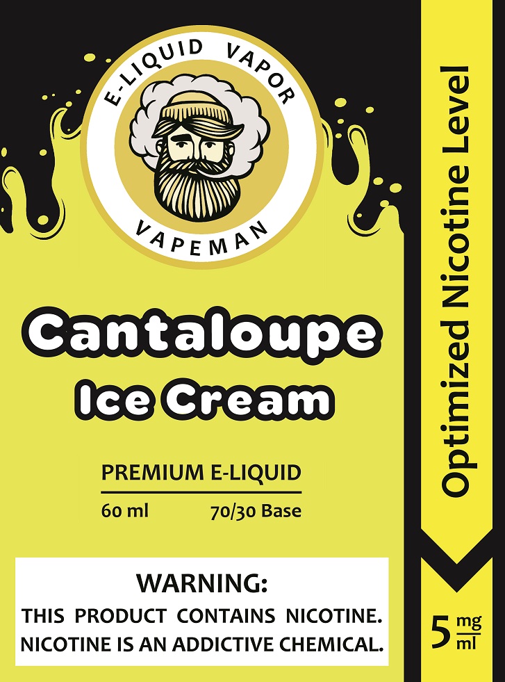 Cantaloupe Ice Cream (70/30 VG/PG)