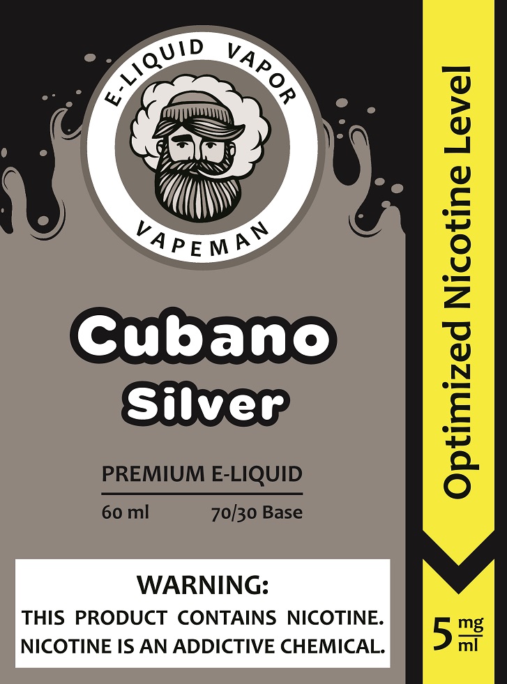 Cubano Silver (70/30 VG/PG)